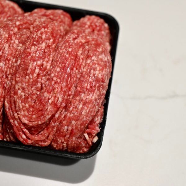 Haché porc/boeuf préparé (+/-200g)